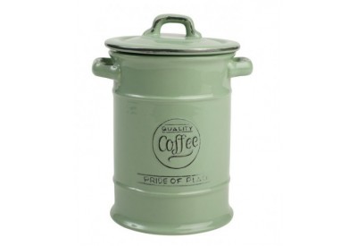 Pride of Place Coffee Jar OLD GREEN (D115 x H180mm / 4.5 x 7")